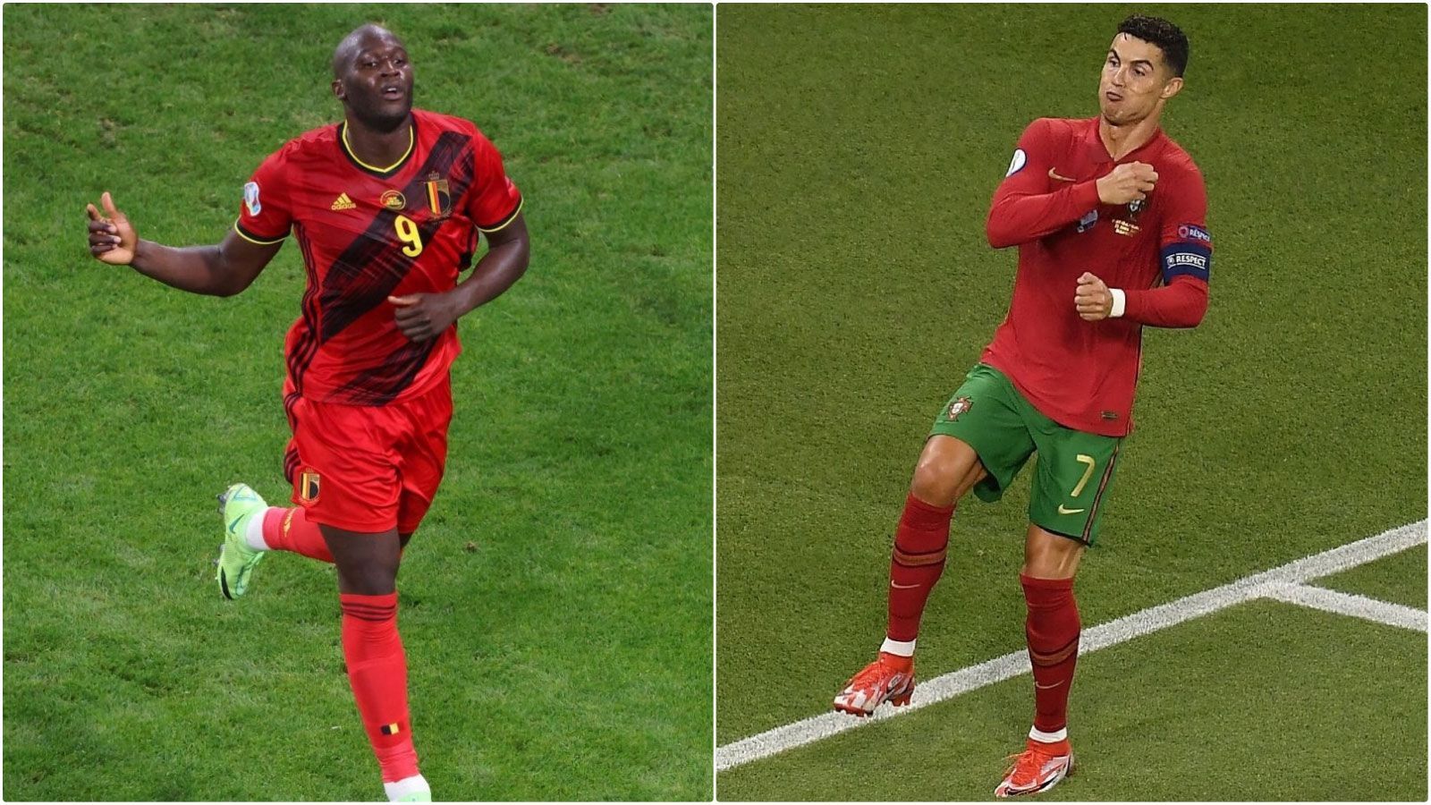 
                <strong>Mittelstürmer: Romelu Lukaku vs. Cristiano Ronaldo</strong><br>
                Sowohl Lukaku als auch Ronaldo gehörten zu den überragenden Spielern der Vorrunde. Der Belgier netzte dreimal ein, der Portugiese traf fünfmal und stellte obendrein noch den Weltrekord für die meisten Länderspieltore ein. Beide sind unverzichtbar für die Teams und nehmen enormen Einfluss auf das Spiel ihrer Mannschaft. In jedem anderen Duell hätte der belgische Rekordtorschütze vermutlich den Punkt geholt, dem Superstar von Juventus Turin muss er sich allerdings geschlagen haben - Belgien gewinnt den H2H-Vergleich mit 7:6.
              