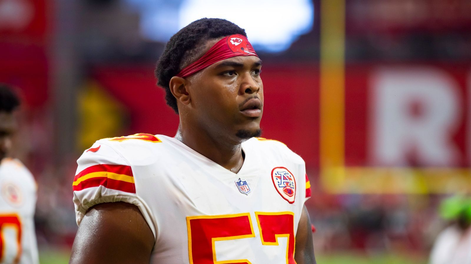 
                <strong>Orlando Brown Jr. </strong><br>
                Orlando Claude Brown Jr. (Offensive Tackle der Kansas City Chiefs)
              