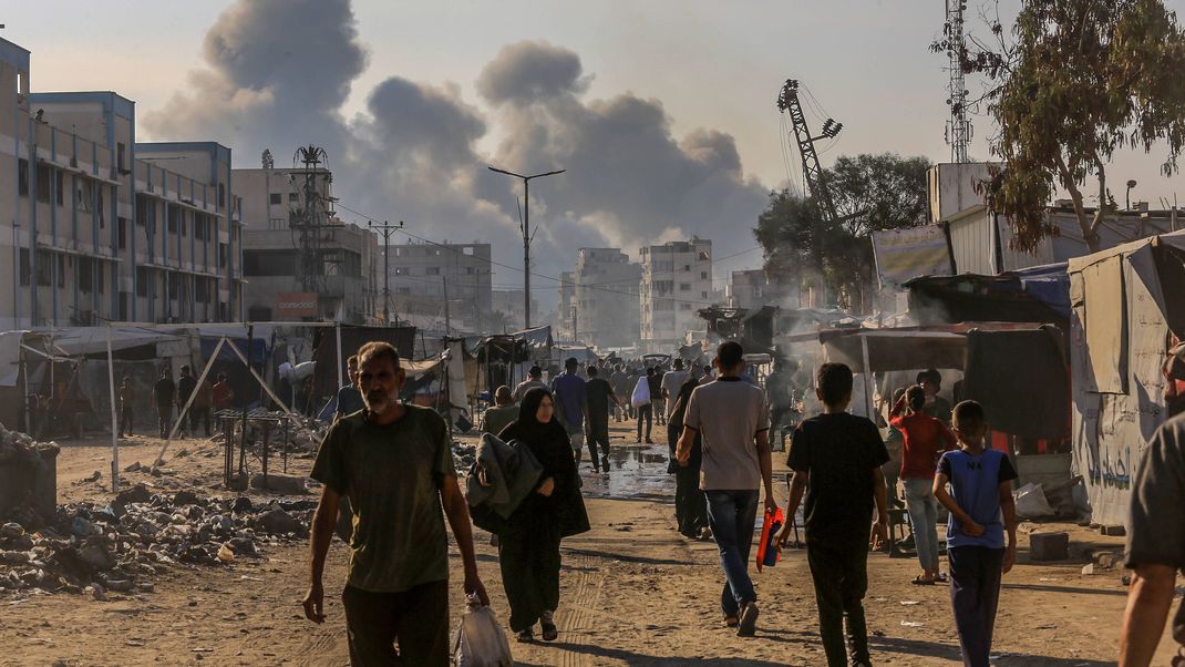 Die Lage im Gazastreifen bleibt nach den israelischen Angriffen chaotisch. (Archivbild)
