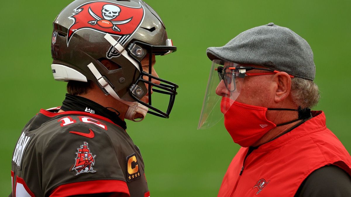 Tom Brady und Bruce Arians