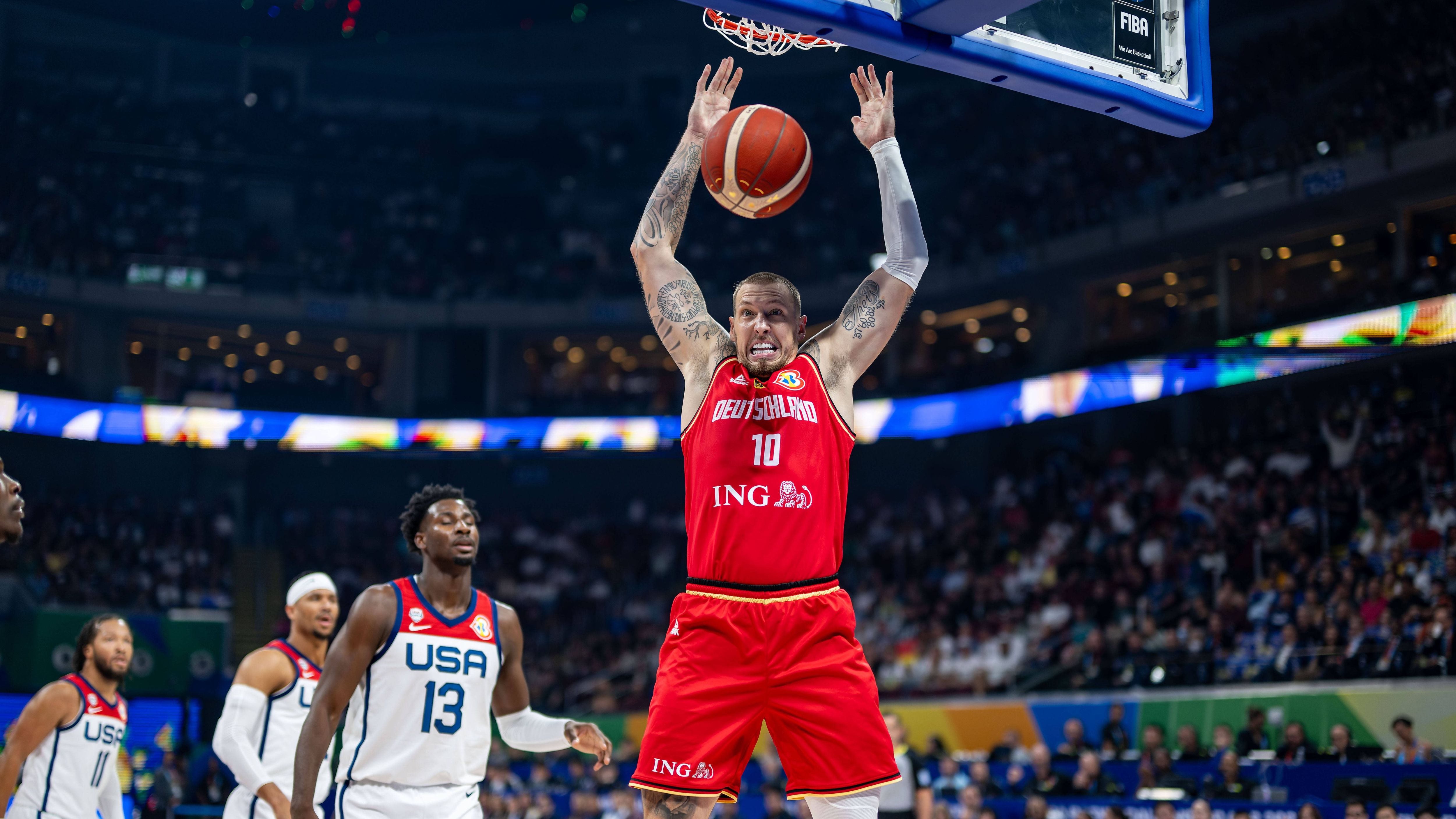 <strong>Daniel Theis (Center)</strong><br><br>Klub: Indiana Pacers<br>Spielminuten bei der WM: 151<br>Bilanz: 85 Punkte, 13 Assists, 39 Rebounds