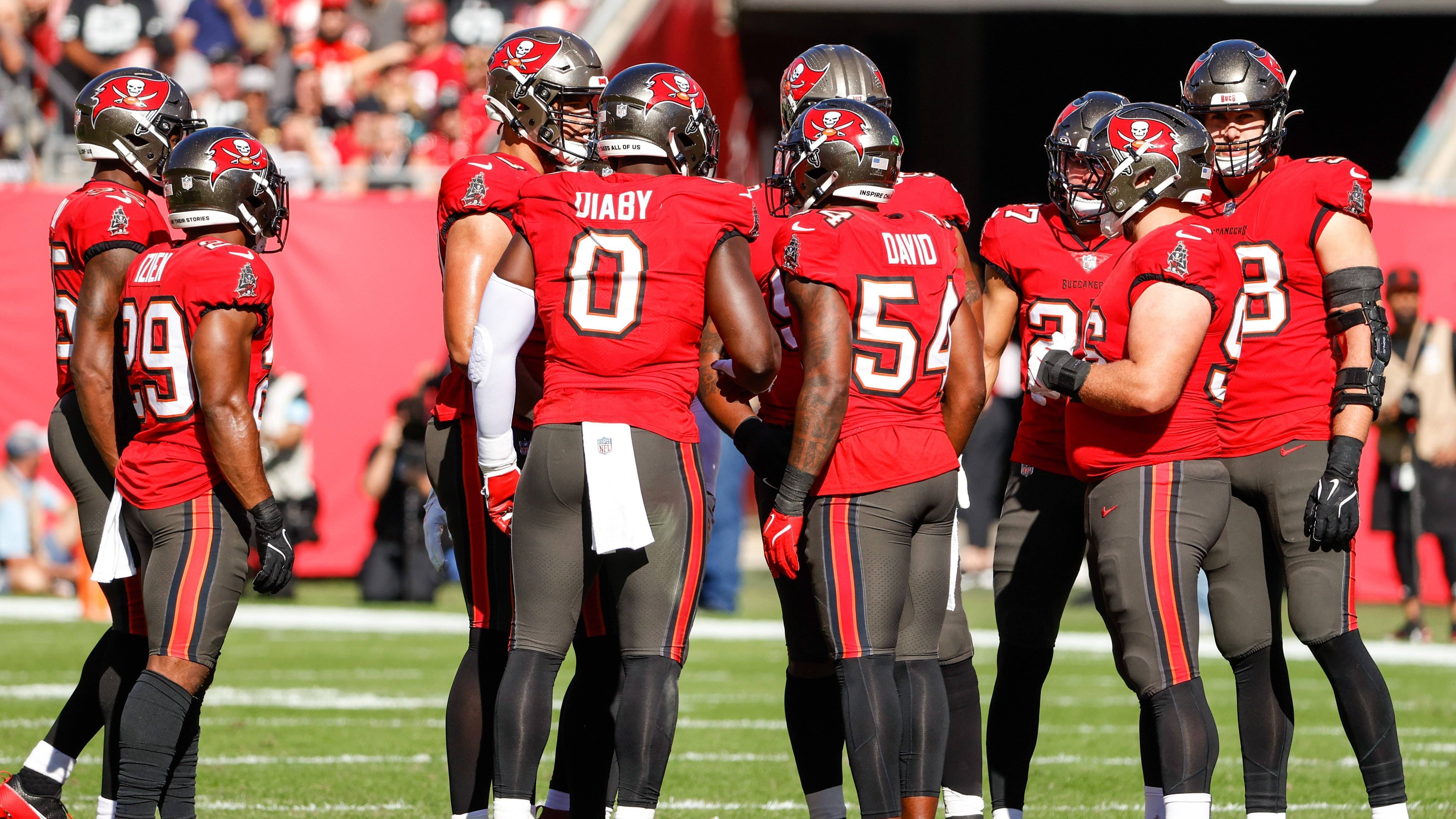 <strong>Tampa Bay Buccaneers - 29.736 Kilometer</strong><br>Kürzeste Reise: 634 Kilometer (Miami Dolphins)<br>Weiteste Reise: 8.119 Kilometer (Seattle Seahawks)