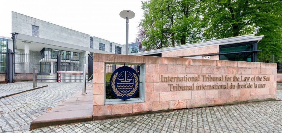 Der Internationale Seegerichtshof in Hamburg im Mai 2019.