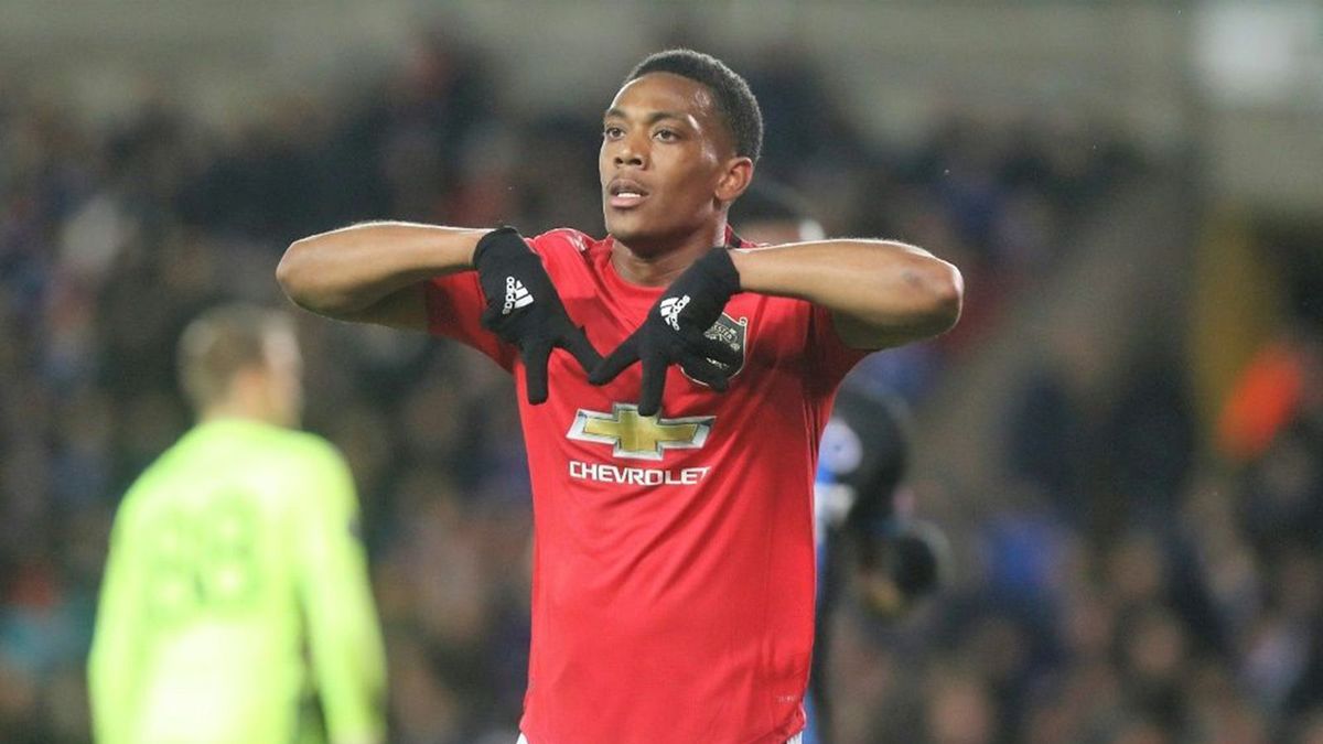 Anthony Martial erzielte das 1:0