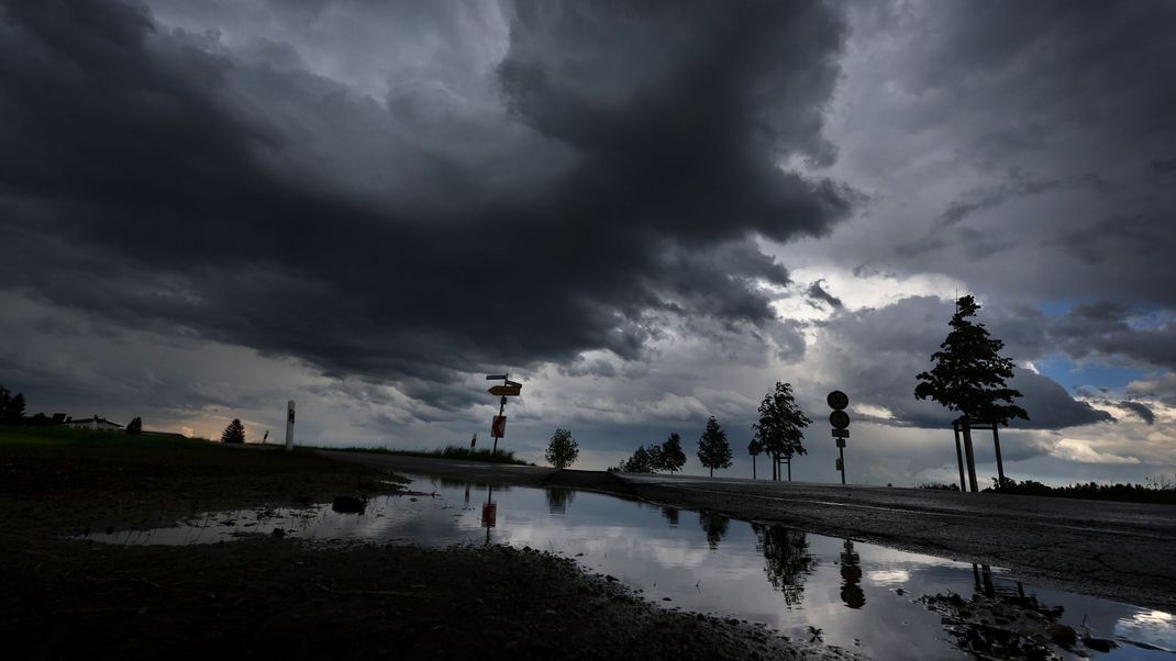Dunkle Wolken