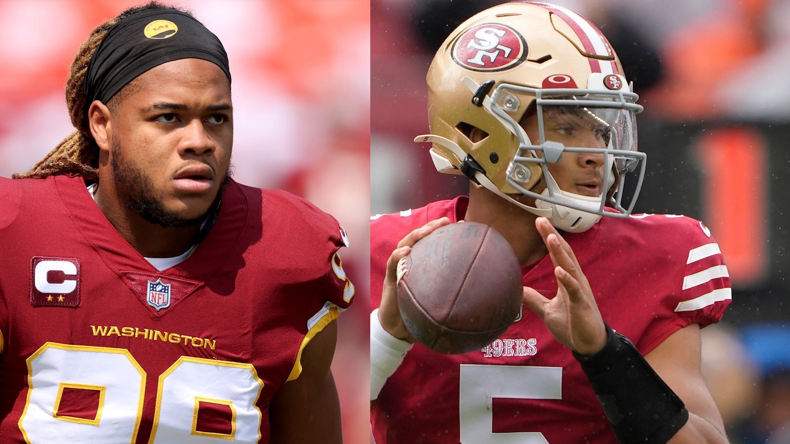
                <strong>Monster-Deal zwischen Commanders und 49ers</strong><br>
                Wie NFL-Insider Ian Rapoport berichtet, soll es offenbar Trade-Angebote für Quarterback Trey Lance geben. Und anstatt die Spekulationen sofort im Keim zu ersticken, hören sich die San Francisco 49ers diese Angebote offenbar in Ruhe an. Brock Purdy soll gute Chancen haben wieder QB1 zu werden, sobald er genesen ist. Auch Lance kommt von einer schweren Knöchelverletzung. Unklar ist, ob er und Purdy auf das vorige Level kommen. Mit Sam Darnold holten die "Niners" einen erfahrenen QB, der beide erstmal vernünftig ersetzen kann. Bedeutet einer ist verzichtbar. Und Lance hat einen gewissen Value. Neben den Minnesota Vikings, die sich wohl nicht nur auf Kirk Cousins verlassen wollen, gäbe es noch eine interessantere Option: die Washington Commanders. Dort soll der letztjährige Rookie Sam Howell starten, Jacoby Brissett wäre der Back-Up. Doch die Commanders sollen händeringend nach einer besseren Möglichkeit suchen, da wäre Lance passend. Zudem steht der einstige Superstar Chase Young auf dem Abstellgleis und die 49ers sind traditionell nach Defense-Monstern auf der Suche. Das wäre ein Win-Win-Trade, in dem beide Teams einen eindeutigen Starter gewinnen könnten. Eventuell versüßt mit dem einen oder anderen Pick. 
              