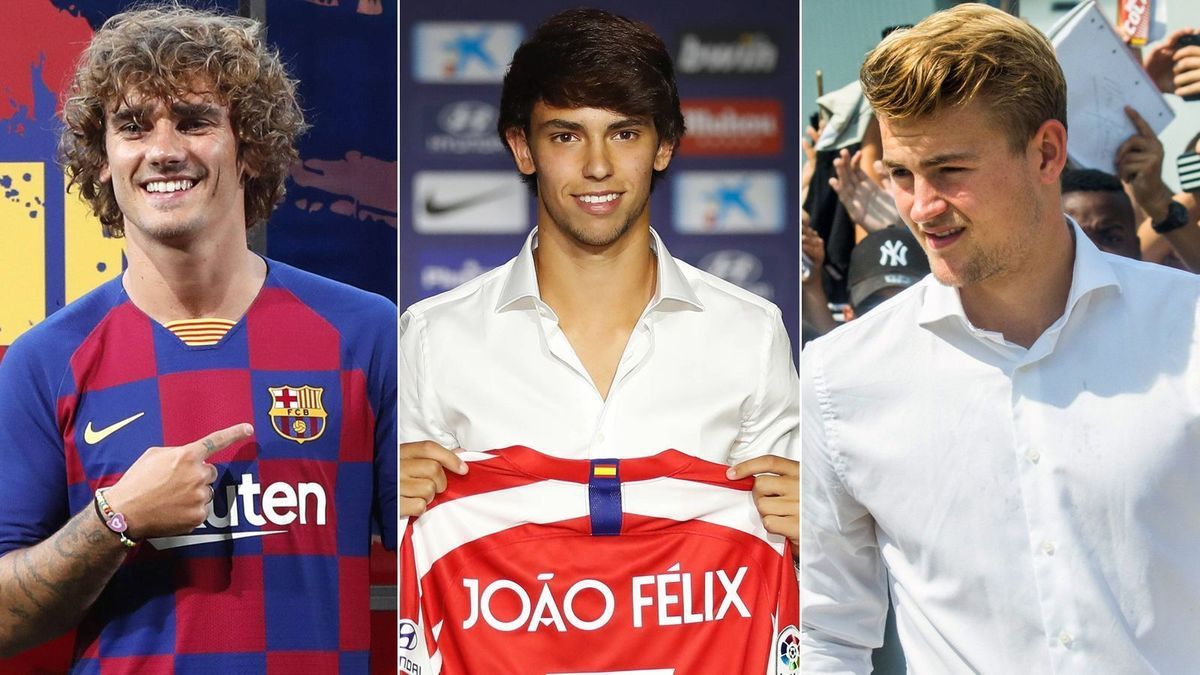 Top 10: Die teuersten Transfers im Sommer 2019