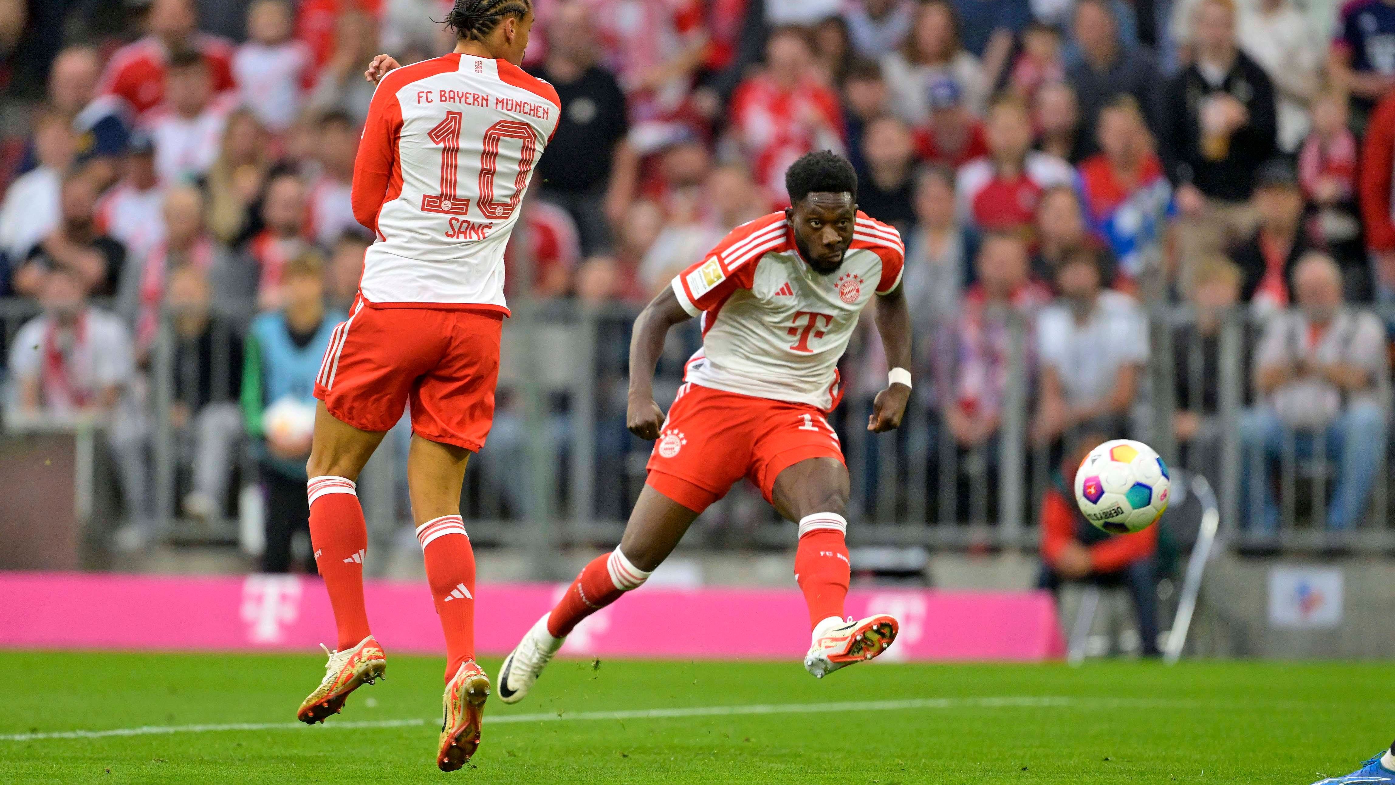 <strong>Alphonso Davies</strong><br>Von Doan defensiv kaum gefordert, spielt der Kanadier immer wieder seine Schnelligkeit aus. Hat die erste Bayern-Chance, schießt aber deutlich vorbei (9.). Macht ansonsten angesichts der klaren Dominanz etwas wenig aus seinen Möglichkeiten. <strong>ran-Note: 3</strong>