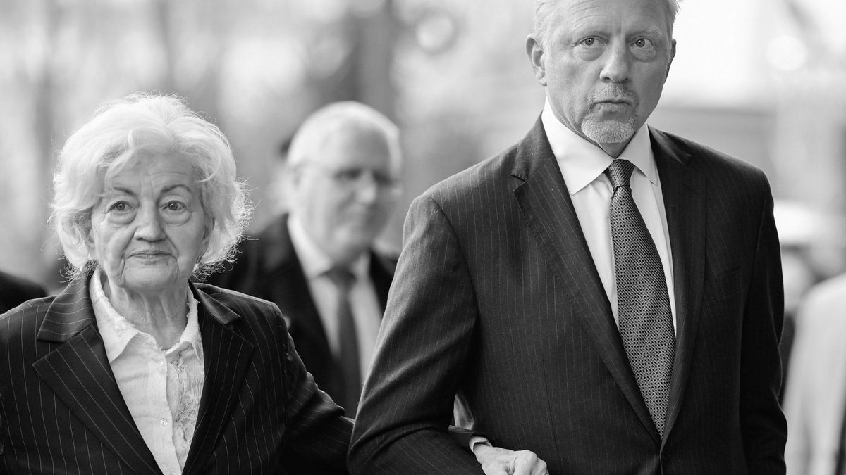 Boris Becker und seine Mutter Elvira Becker