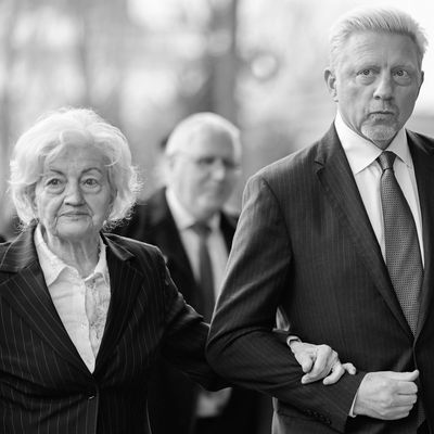 Boris Becker und seine Mutter Elvira Becker