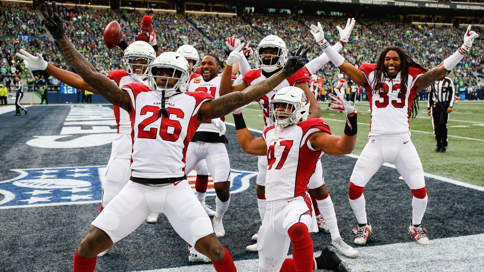 
                <strong>Platz 13: Arizona Cardinals</strong><br>
                Pro-Bowl-Selections insgesamt: 
              