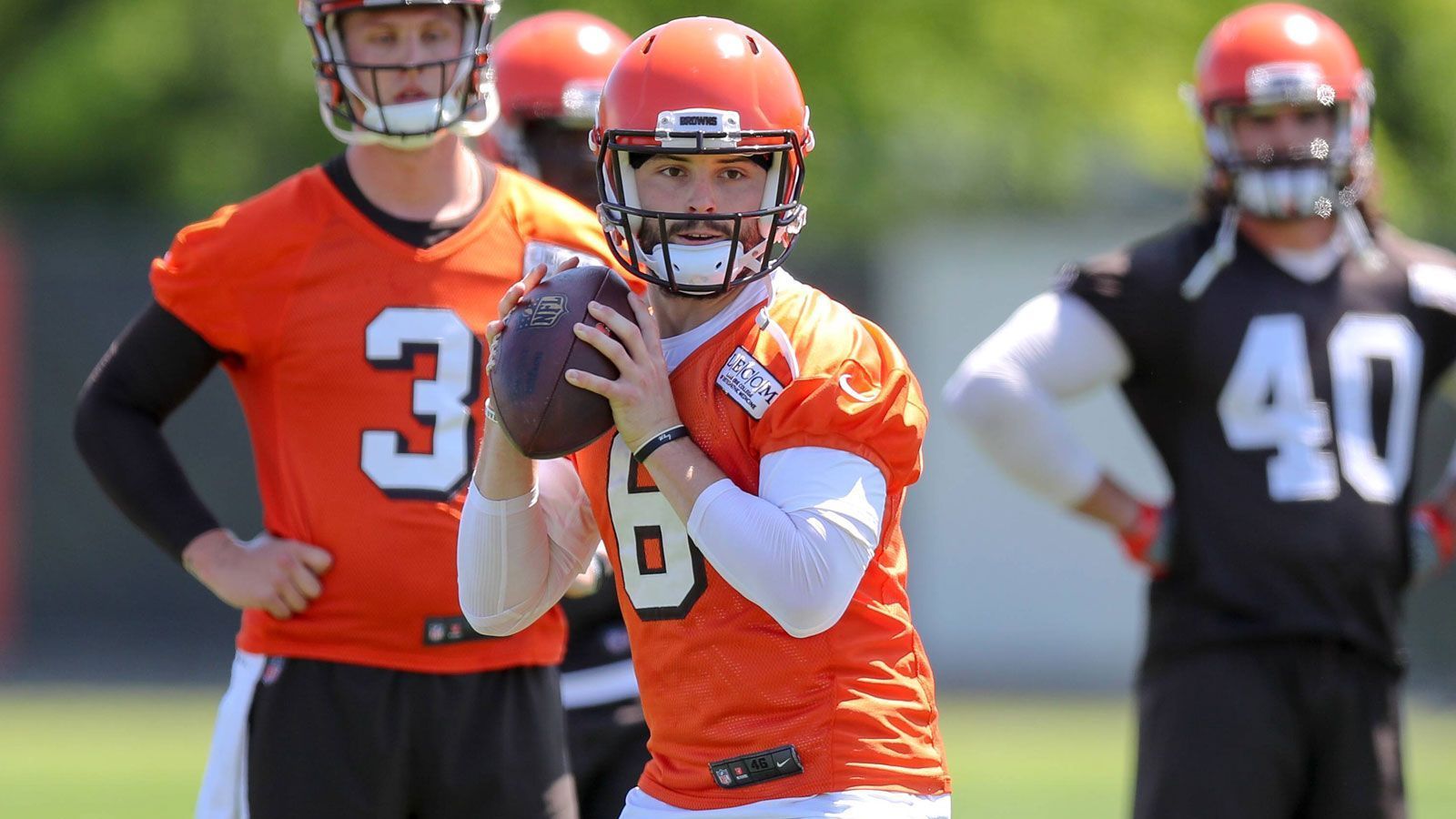 
                <strong>Die Top 5 Rookies in Madden 19</strong><br>
                Platz 3: Baker Mayfield, Quarterback, Cleveland Browns: 81
              