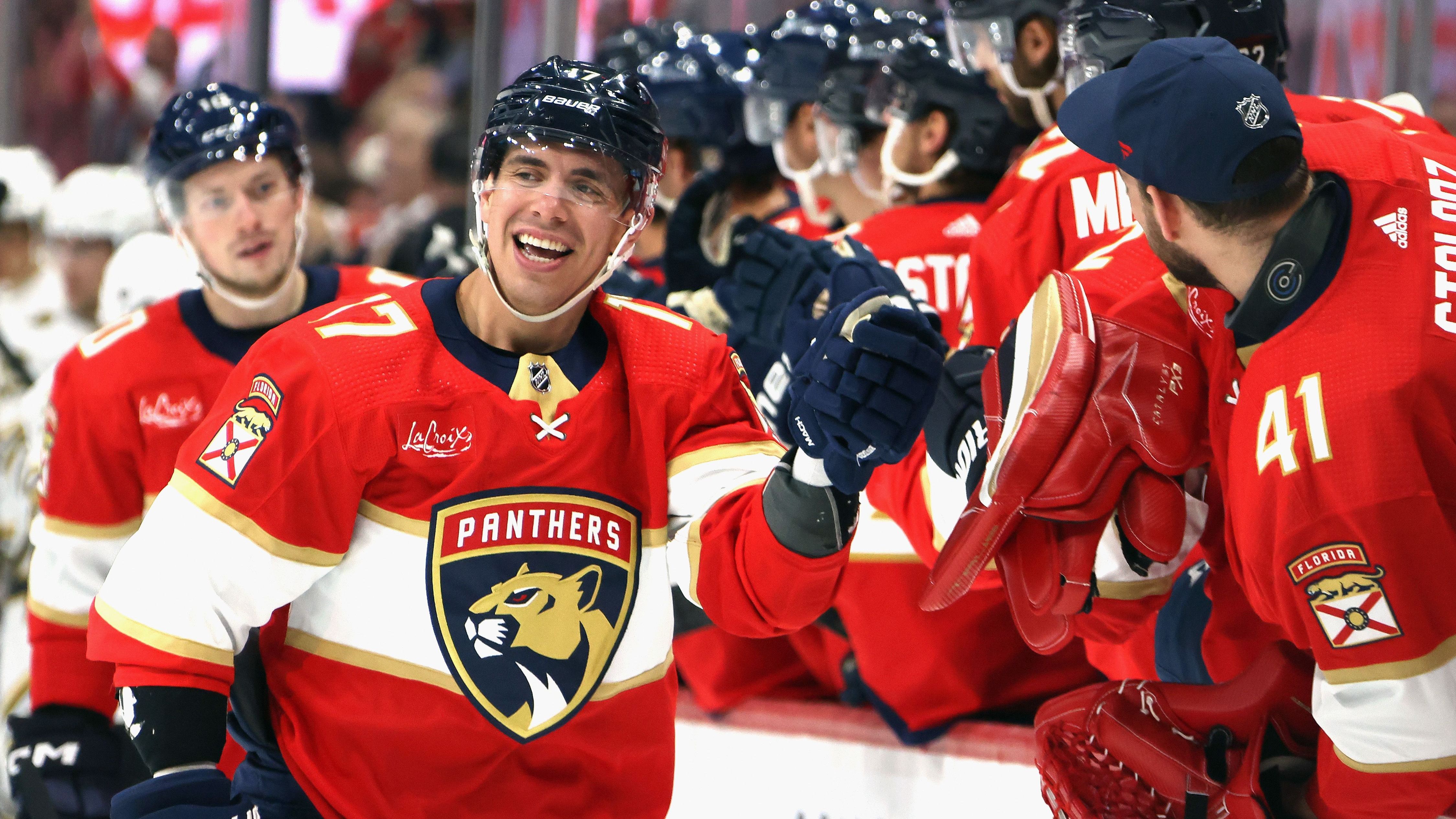 <strong>Florida Panthers - Atlantic Division</strong><br>Bilanz: 47-28<br>Top-Scorer: Sam Reinhart - 87 Punkte