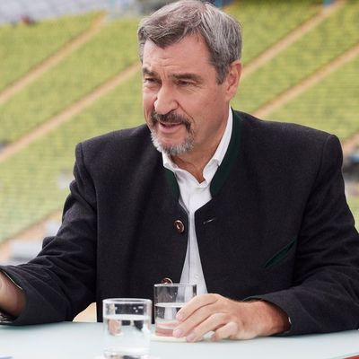 Markus Söder spricht im ZDF-Sommerinterview für «Berlin direkt»