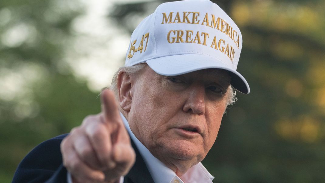 US-Präsident Donald Trump fühlt sich in seiner zweiten Amtszeit nach eigenen Worten besser als in der ersten. 