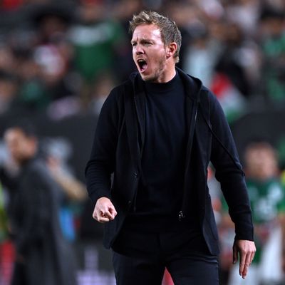 Bundestrainer Julian Nagelsmann beim Länderspiel gegen Mexiko