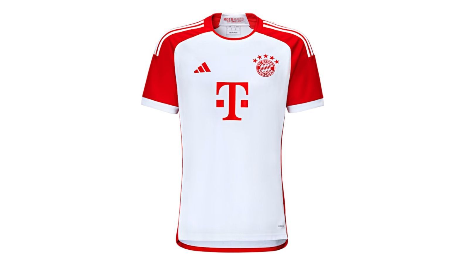 <strong>Platz 9: Bayern München</strong><br>Auch der Meister bedient sich aus der Vergangenheit: Das neue Dress spielt auf das Heimtrikot an, das die Bayern 1965 nach dem Bundesliga-Aufstieg getragen haben. Viel passiert zwar nicht, doch Wappen, Logo und Farben harmonieren gut miteinander. Ein klassisches Design brauchbar in die Moderne überführt. Leider die falsche Epoche gewählt: "Opel"-Trikots aus den Neunzigern sind die wahren Schätze.