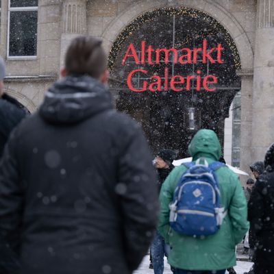 Altmarkt-Galerie in Dresden nach Geiselnahme