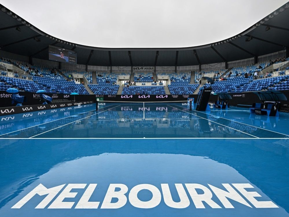 Regenfälle beeinflussen Spielplan der Australian Open