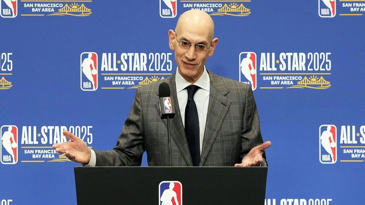 Dankbar: Adam Silver