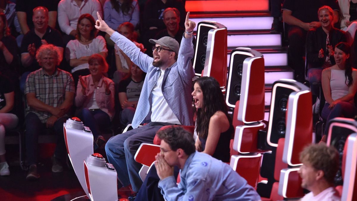 Mark Forster und Yvonne Catterfeld begeistert bei "The Voice of Germany" 2024