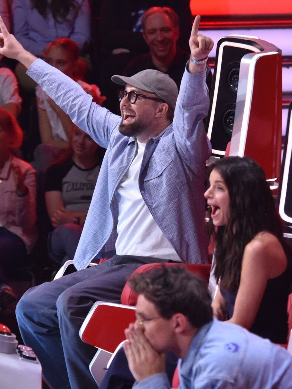 Mark Forster und Yvonne Catterfeld begeistert bei "The Voice of Germany" 2024