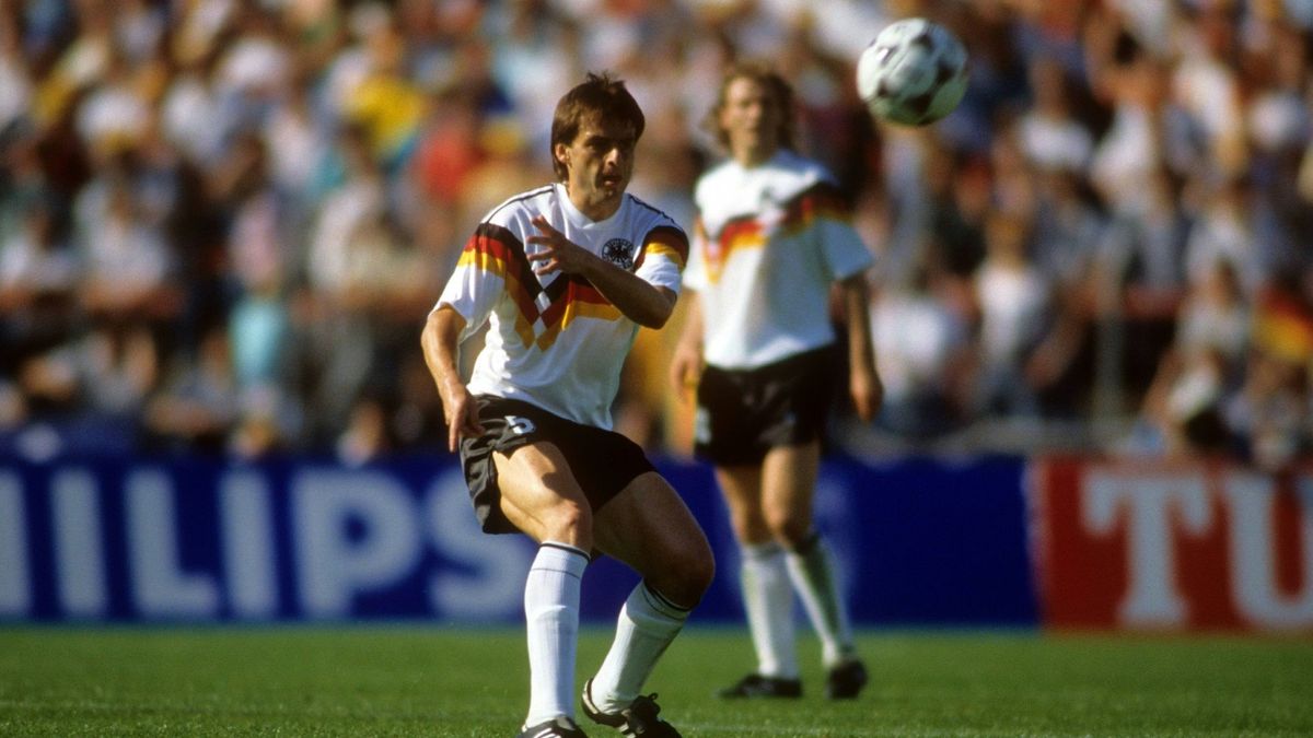 Kampfstarker Dirigent: Matthias Herget bei der EM 1988