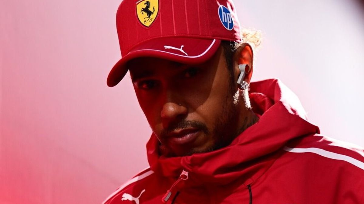 Lewis Hamilton wartet noch immer auf sein erstes Ferrari-Podium