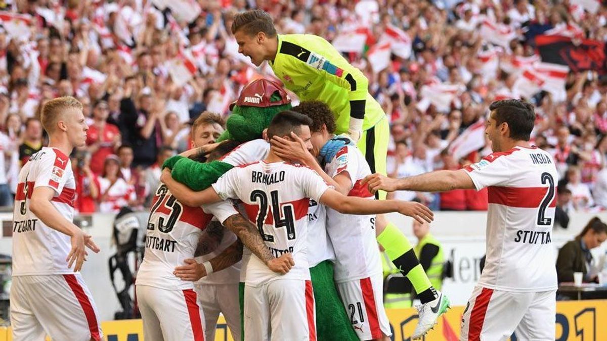 VfB Stuttgart steigt in die Bundesliga auf