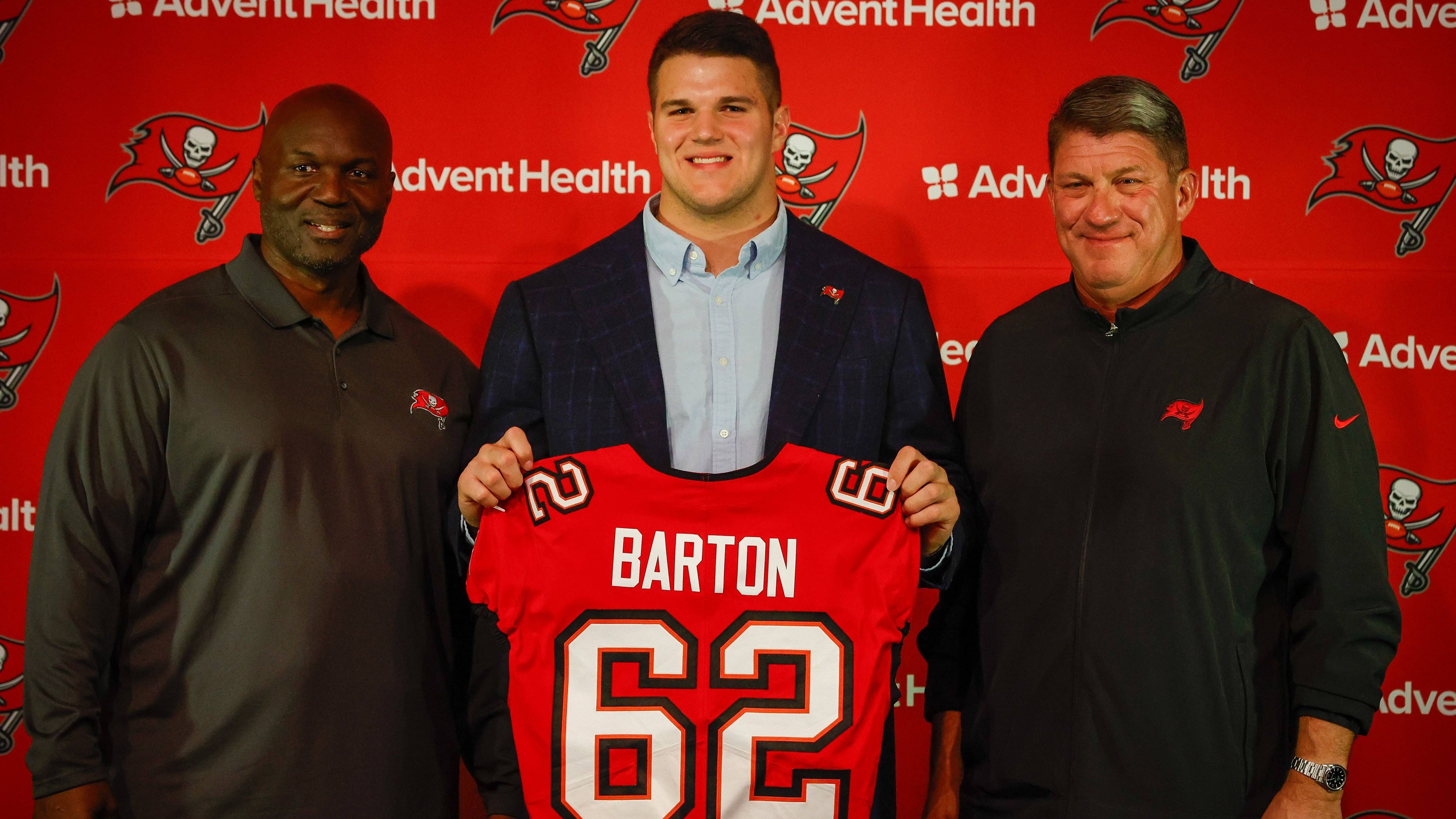 <strong>Pick 26: Graham Barton (Tampa Bay Buccaneers, C)</strong><br>Trikotnummer: 62