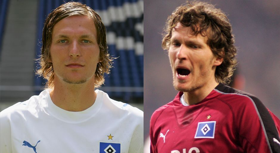 
                <strong>2006</strong><br>
                Ein Jahr später: Noch immer spielt Benny Lauth beim HSV - und die Haare werden immer länger. 
              