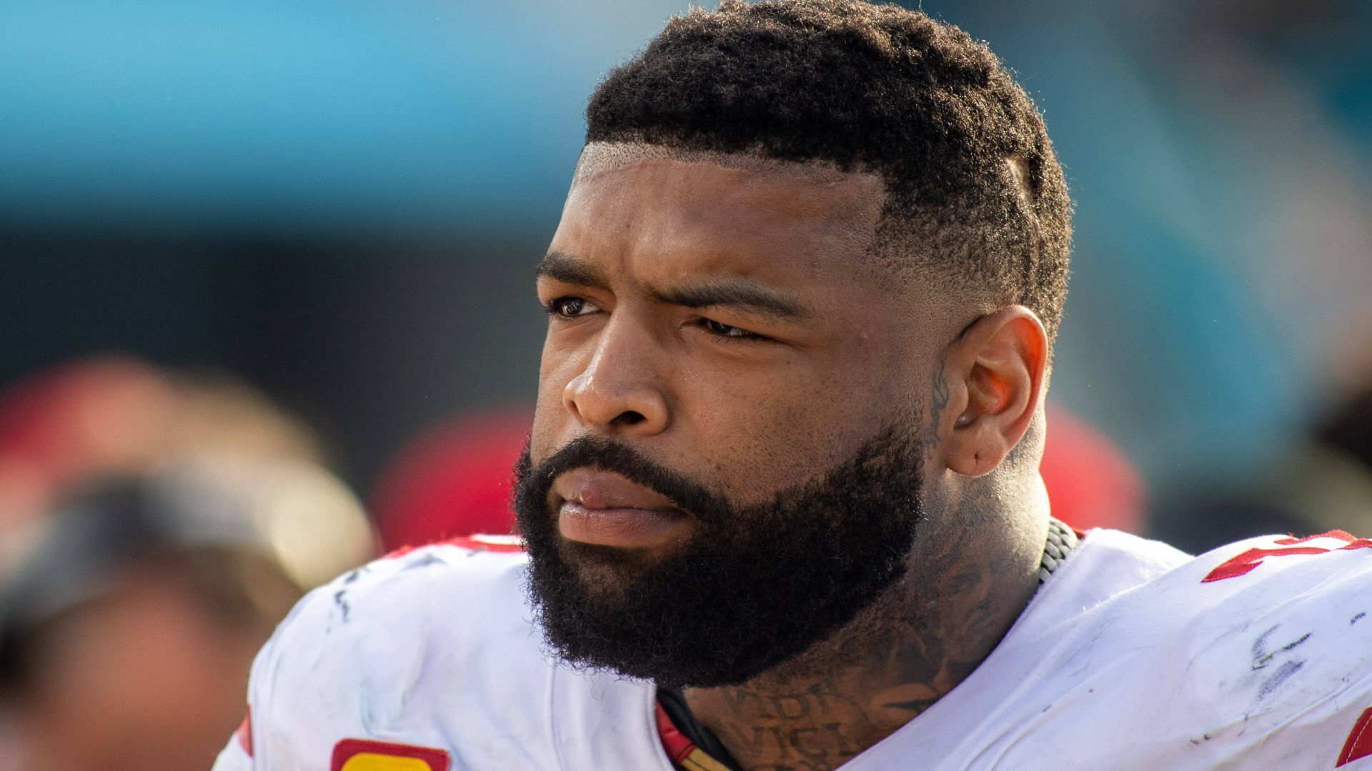 <strong>Trent Williams (San Francisco 49ers)</strong><br>Seit 2010 macht Trent Williams in der NFL vor allem eines: seinen Quarterback beschützen. Und das mehr als gut. Williams gehört seit Jahren zu den besten Offensive Linemen der Liga. Kein Wunder also, dass es der Routinier in elf seiner 13 NFL-Saisons in den Pro Bowl schaffte.