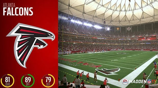 
                <strong>Platz 14: Atlanta Falcons</strong><br>
                Platz 14: Atlanta FalconsGesamt: 81Offense: 89Defense: 79 
              