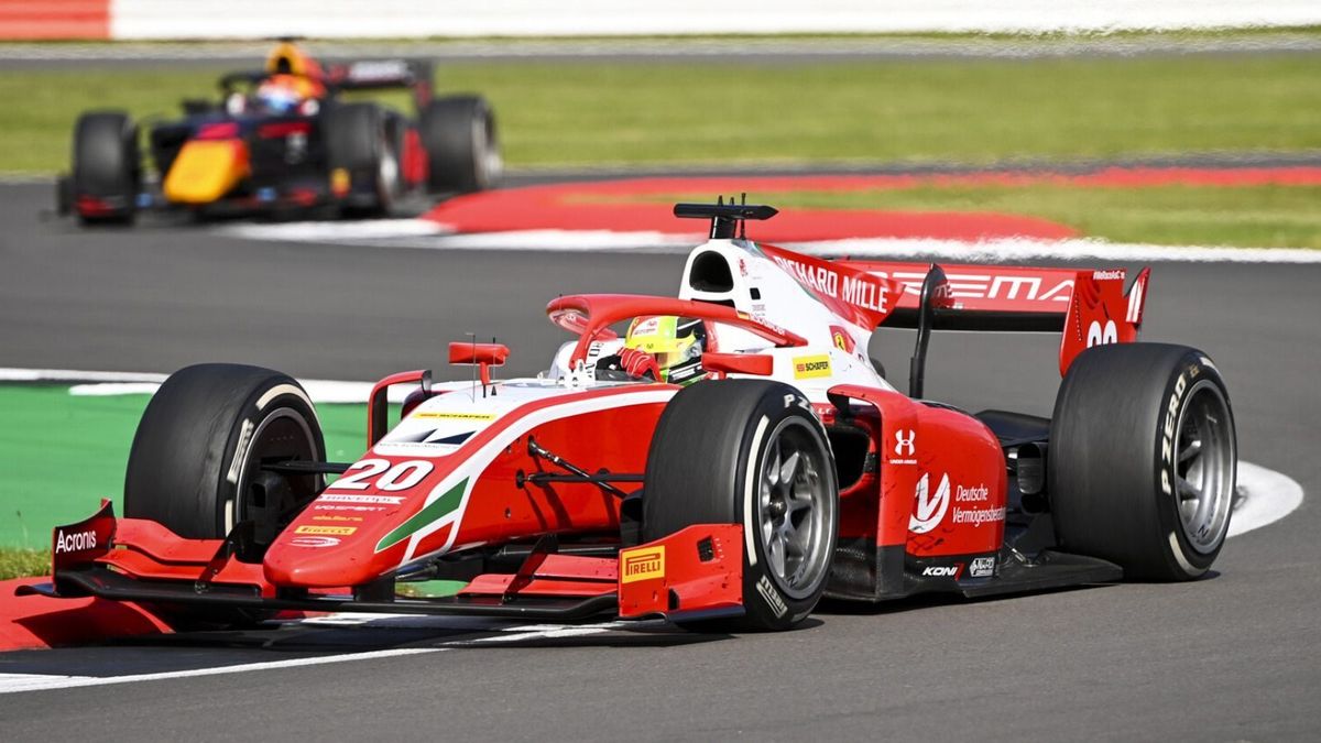 Formel 2 Silverstone 2 Rennen 2