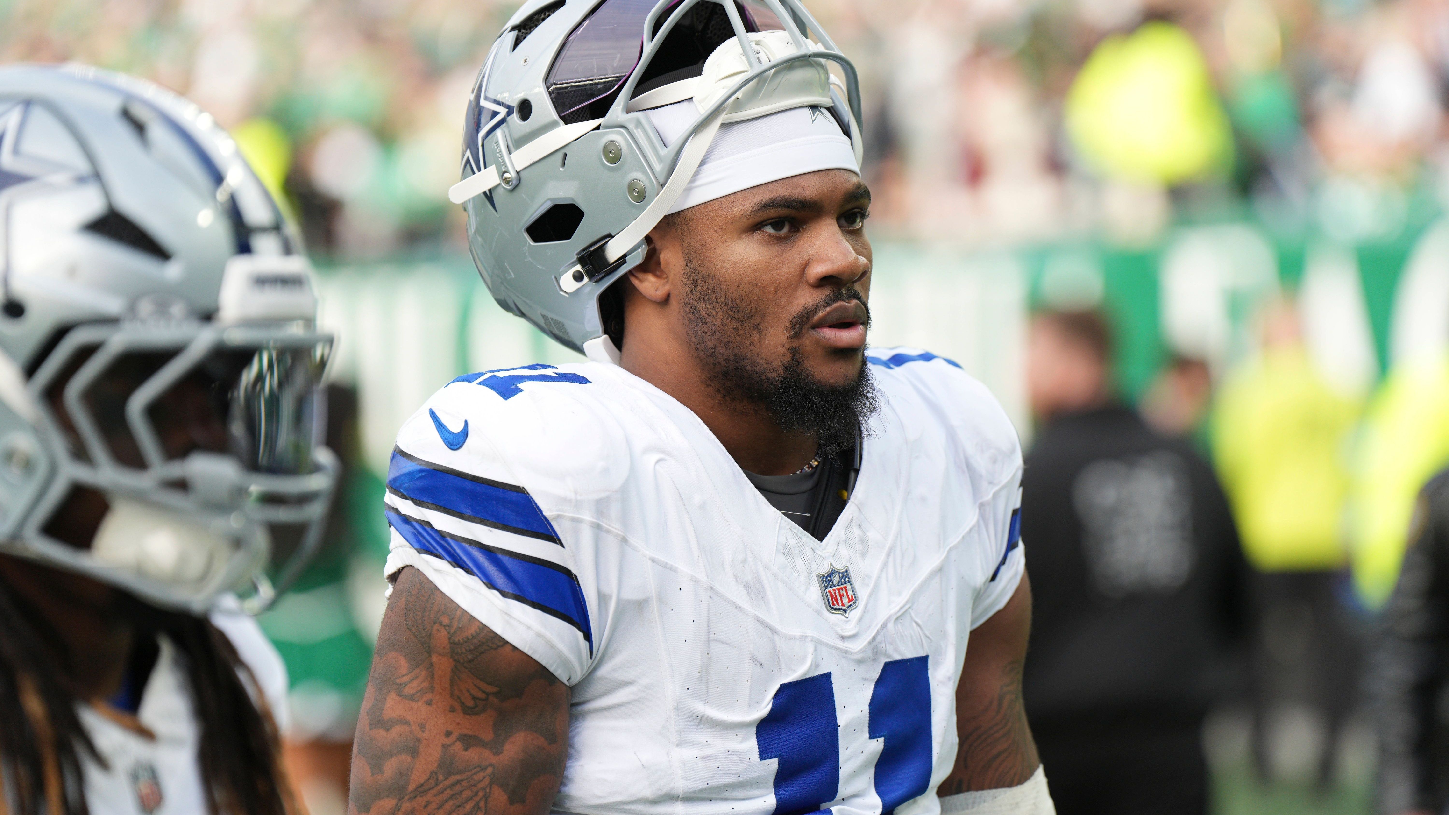 <strong>Micah Parsons (Edge Rusher, Dallas Cowboys)</strong><br>Auch bei den Cowboys ist seit Monaten eine mögliche Vertragsverlängerung von Micah Parsons das bestimmende Thema. Mehrfach war die Rede von einem Rekord-Deal. Allerdings tickt die Uhr, Parsons dürfte wohl kaum ohne neuen Vertrag in der kommenden Saison auflaufen. Sollte sich Dallas mit dem Star nicht einigen können, dürften viele Teams Schlange stehen.