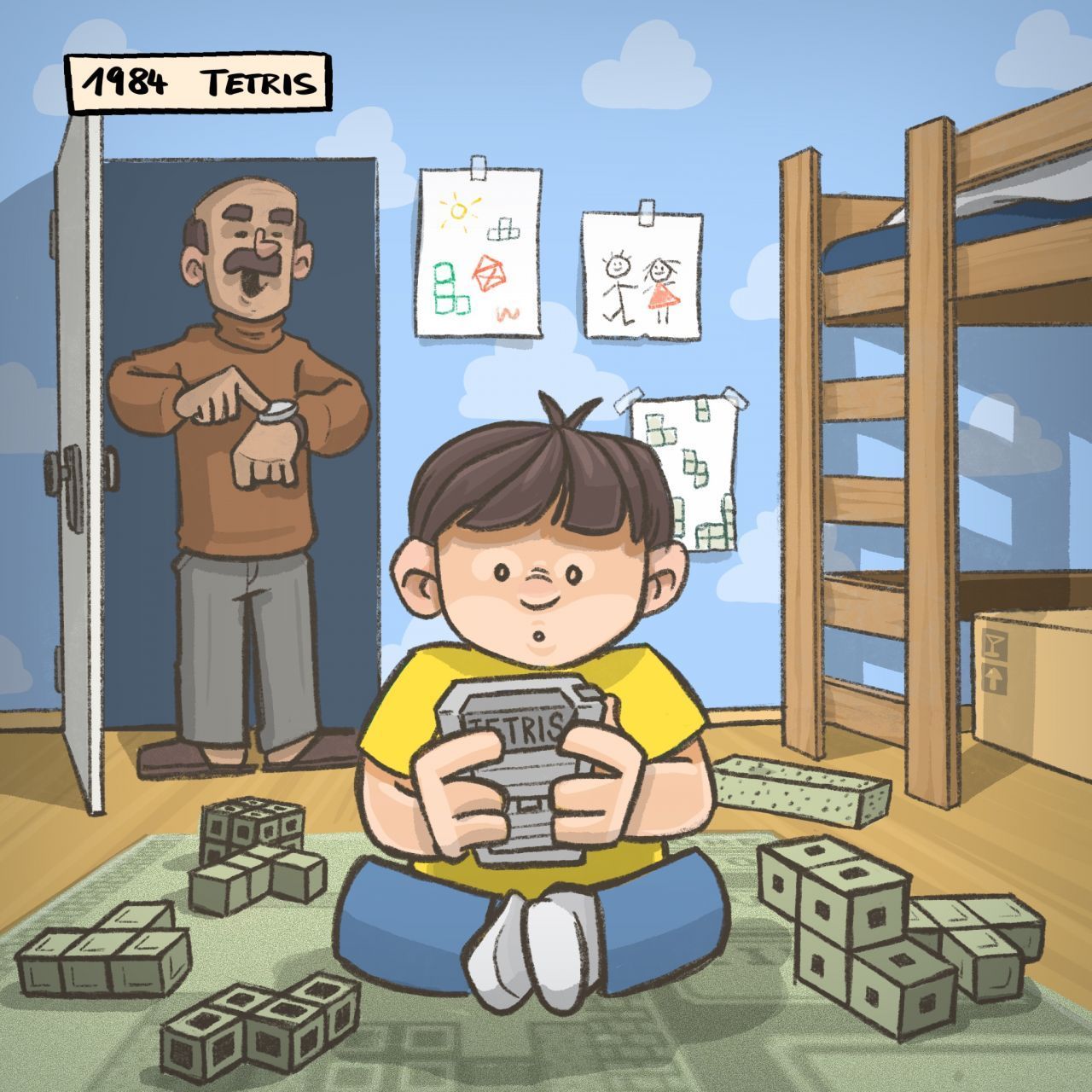 1984: 495 Millionen verkaufte Einheiten: "Tetris" ist das meistverkaufte Computerspiel aller Zeiten. Es ist aber auch faszinierend, die Steine perfekt zu stapeln.