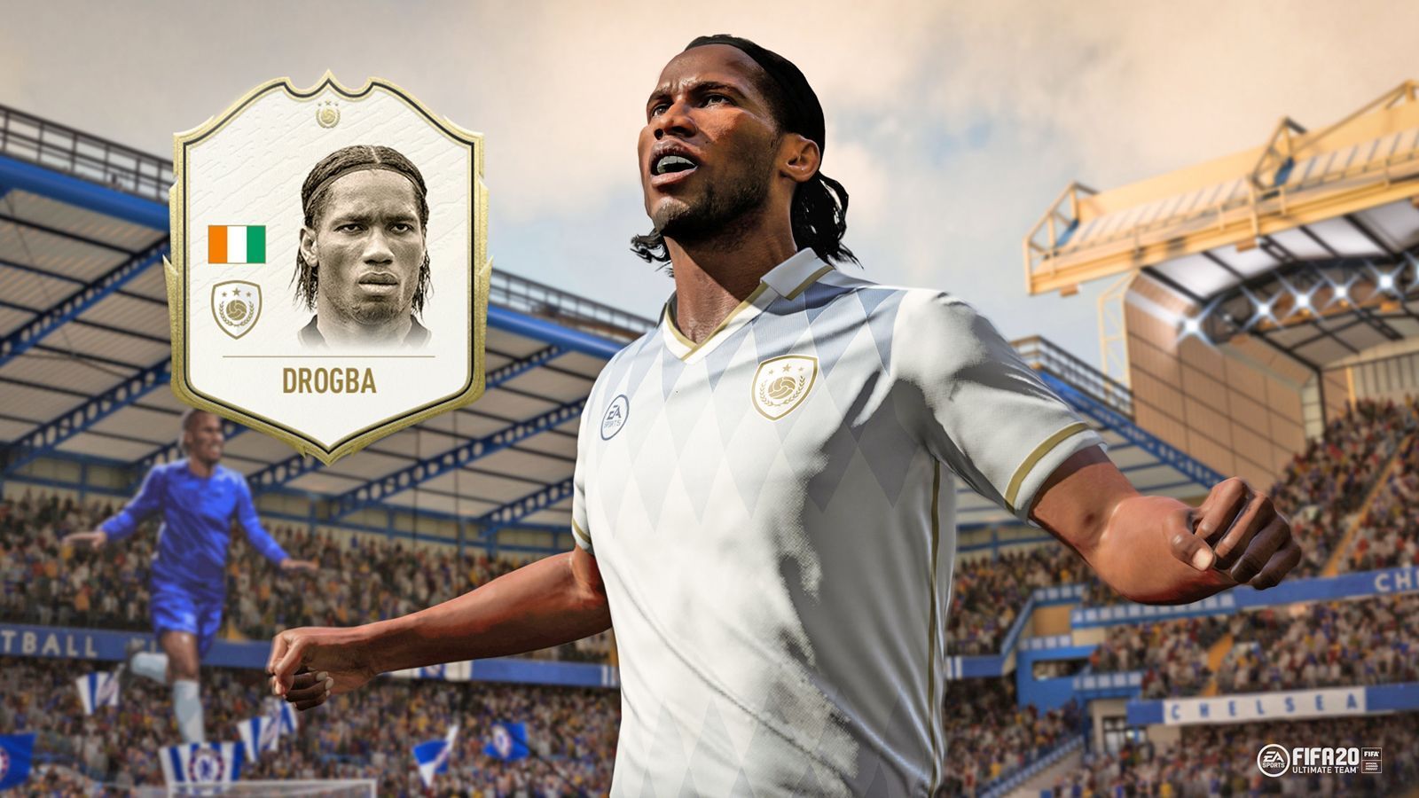 
                <strong>FIFA 20 Icons: Didier Drogba</strong><br>
                Der Stürmer von der Elfenbeinküste ist die jüngste Legende unter den FIFA 20 Icons. Drogba beendete seine Karriere erst 2018 in der zweitklassigen amerikanischen Liga NASL bei Phoenix Rising. In Londoner Stadtteil Chelsea ist der 41-Jährige ein Heiliger. Für die "Blues" erzielte er 164 Tore in 381 Spielen.
              