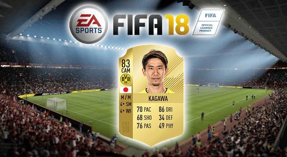 
                <strong>Shinji Kagawa</strong><br>
                Gesamt-Stärke: 83
              