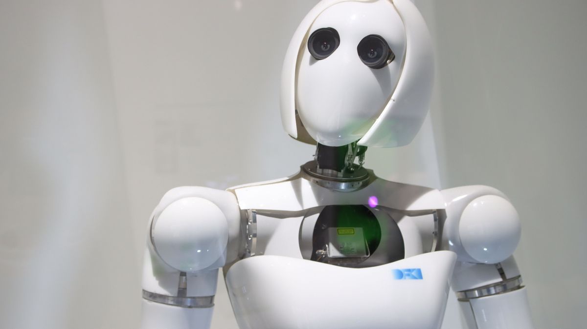 Ein Roboter im Futurium Berlin