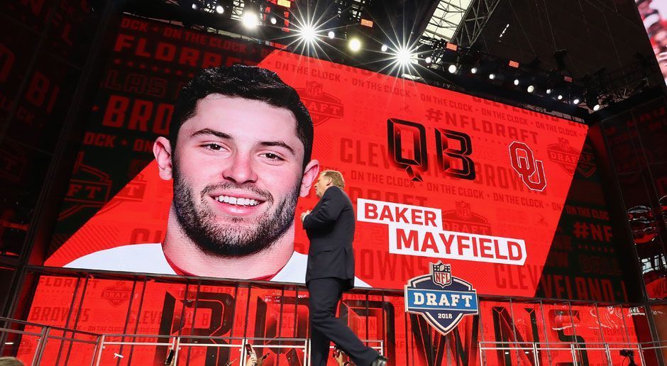 
                <strong>1. Baker Mayfield (Quarterback, Cleveland Browns) </strong><br>
                Vermutetes Gehalt: 32.993.327 US-Dollar, davon 22.075.147 US-Dollar Signing Bonus.
              