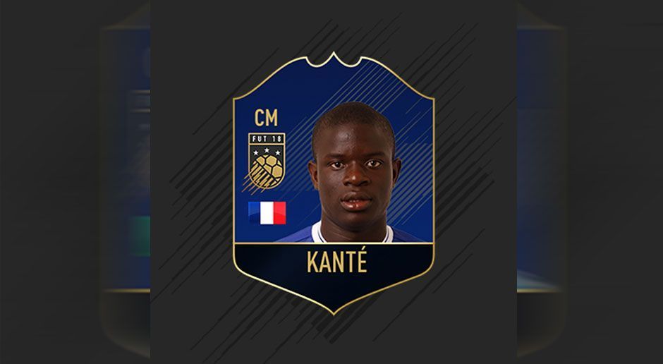 
                <strong>Ngolo Kante</strong><br>
                Mittelfeld: Ngolo Kante (FC Chelsea)
              