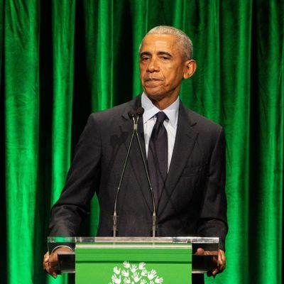 Ex-US-Präsident Barack Obama bei einer Rede in New York