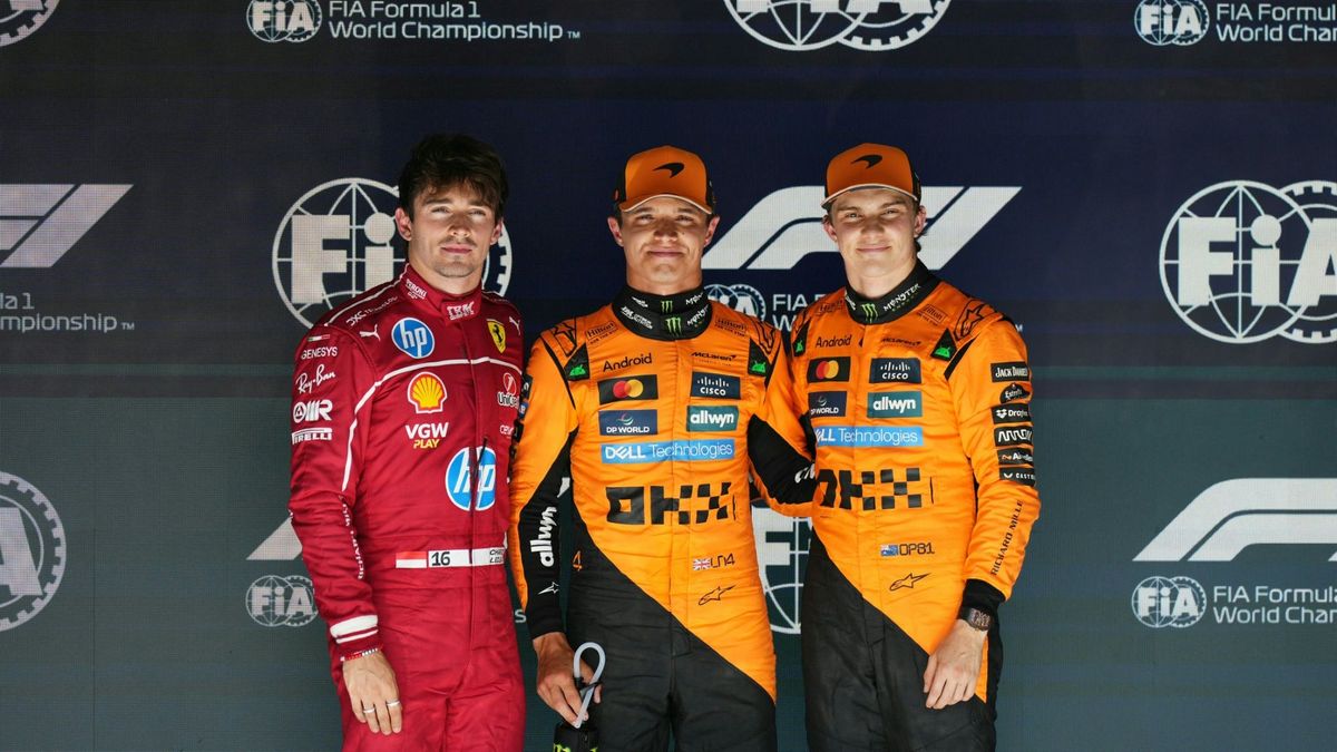 Lando Norris startet von der Pole