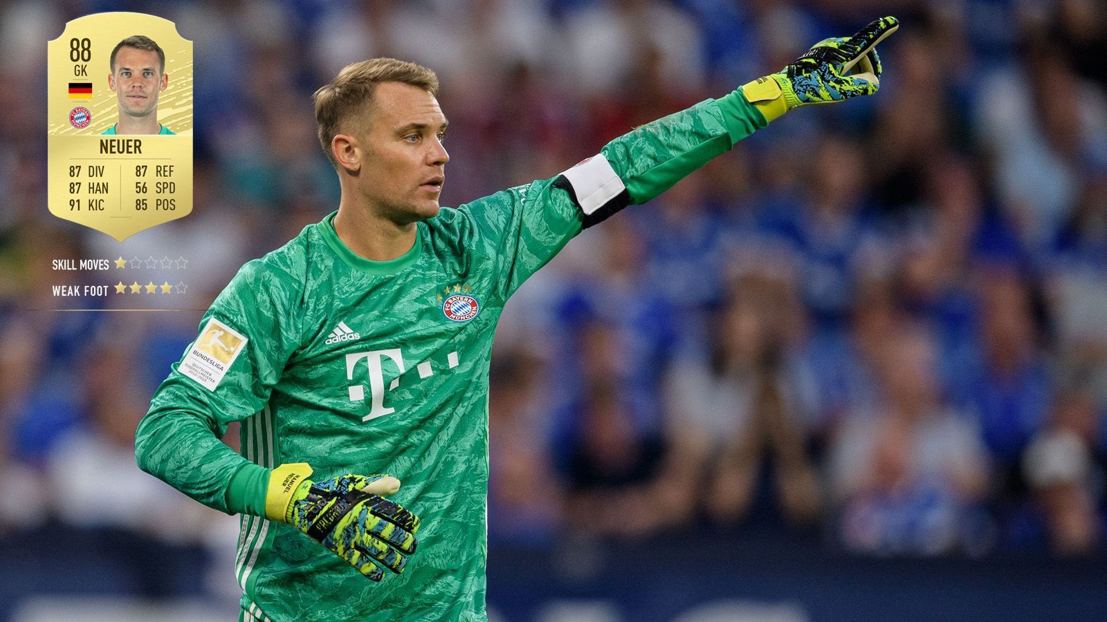 
                <strong>24. Manuel Neuer (FC Bayern München) </strong><br>
                Gesamtstärke: 88Alter: 33Position: Tor
              