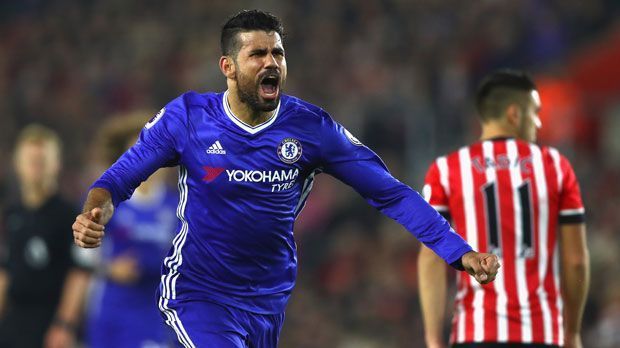 
                <strong>10. Diego Costa</strong><br>
                10. Diego Costa (FC Chelsea): 10 Tore/ 41 Torschüsse / Trefferquote 24,4 Prozent
              