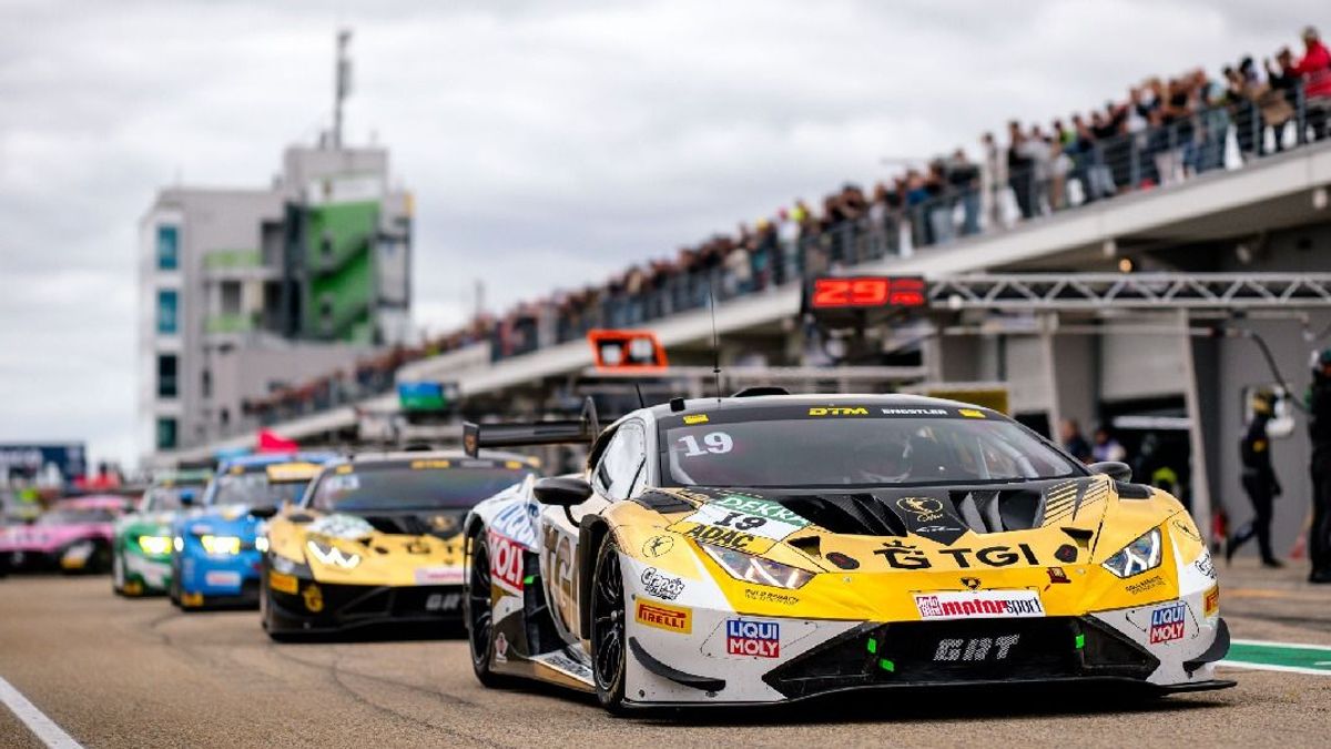 Droht auch in der DTM beim Lamborghini mehr Bodenabstand an der Vorderachse?