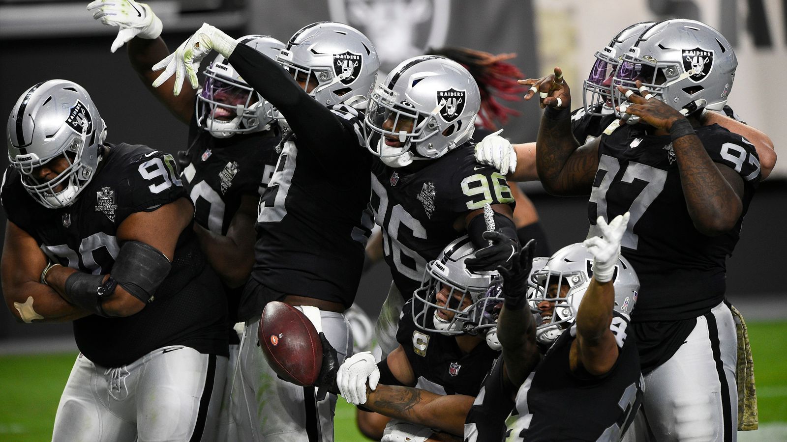 
                <strong>Platz 2: Las Vegas Raiders </strong><br>
                Erstrundenpicks seit 2017: Gareon Conley (CB), Kolton Miller (T), Clelin Ferrell (DE), Josh Jacobs (RB), Johnathan Abram (S), Henry Ruggs (WR), Damon Arnette (CB)
              