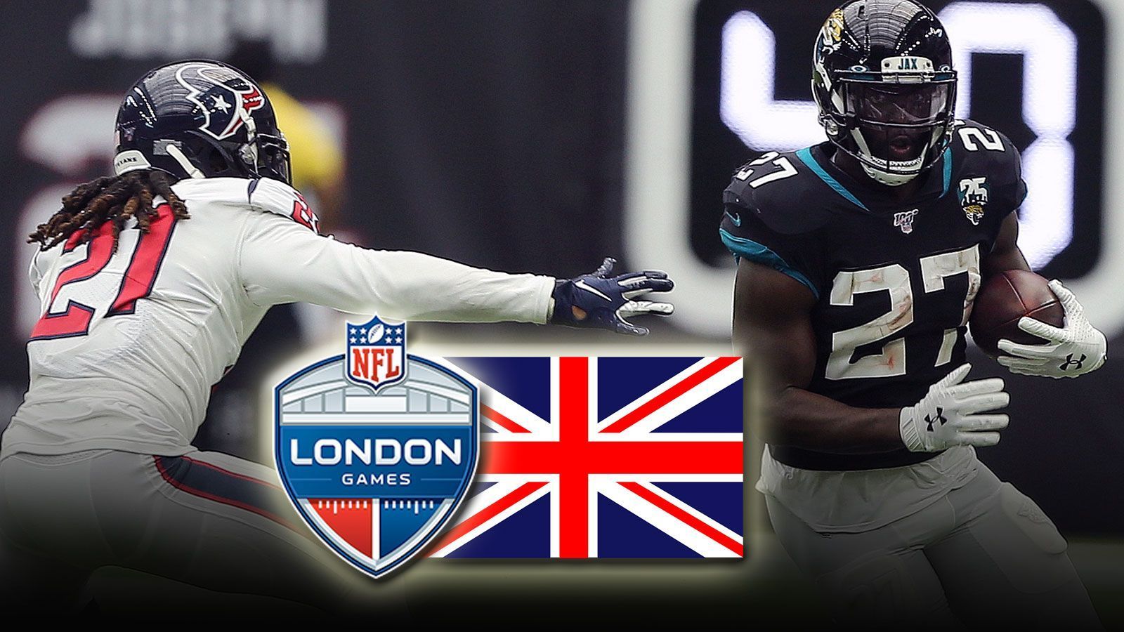 <strong>2019 in London: Houston Texans vs. Jacksonville Jaguars</strong><br>
                Die Stammkunden aus Jacksonville waren auch 2019 wieder in London vertreten. Das siebte Spiel der Franchise-Geschichte, das außerhalb der USA ausgetragen wurde, ging mächtig in die Hose. Die Jaguars kamen mit Gardner Minshew überhaupt nicht in Fahrt, Deshaun Watson führte seine Mannschaft zu einem ungefährdeten 26:3-Erfolg.
