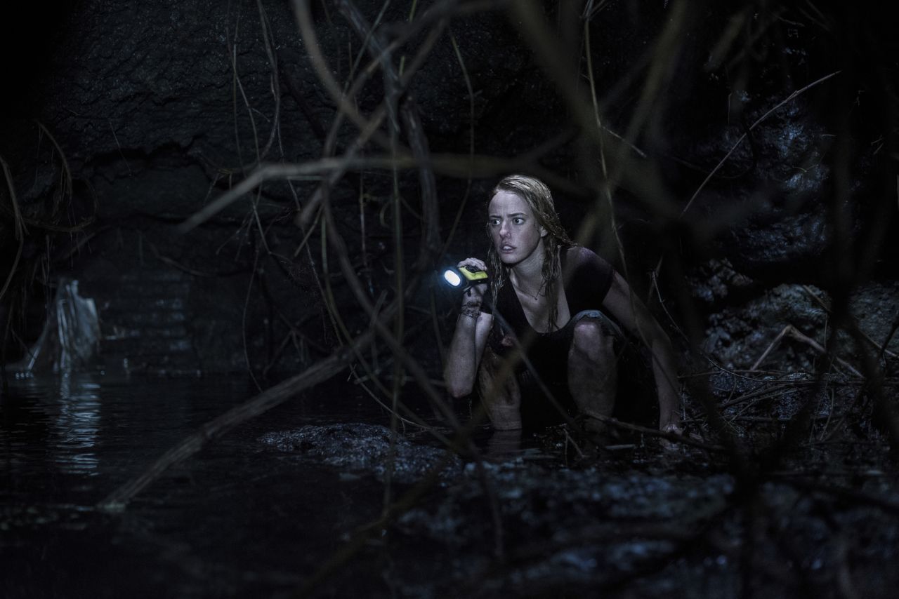 Im Horror-Thriller "Crawl" (2019) trifft ein heftiger Sturm auf die Küste Floridas. Und als wäre das nicht Gefahr genug, tümmeln sich rießige Alligatoren im Wasser herum - stets auf der Suche nach der nächsten Mahlzeit.