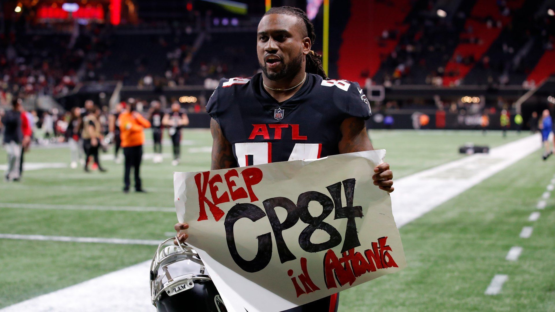
                <strong>Running Back </strong><br>
                2022: 9,6 Millionen US-Dollar -2021: 11,1 Millionen US-Dollar - (Im Bild: Cordarrelle Patterson von den Atlanta Falcons)
              